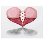 Pink Corest Heart Full Color Flyer