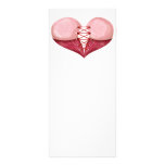 Pink Corest Heart Rack Cards