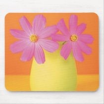 Pink Cosmos mousepads by BloomingBouTees Pink Cosmos mousepads