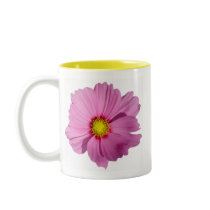 Pink Cosmos mub mugs