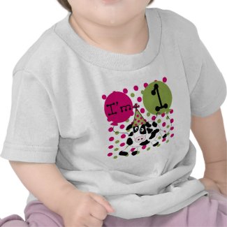 Pink Cow 1st Birthday Tshirts and Gifts shirt