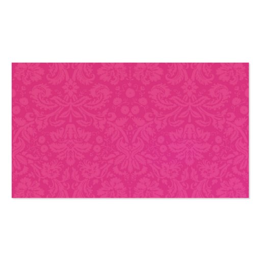 Pink & Cream Design Wedding Website Business Cards (back side)