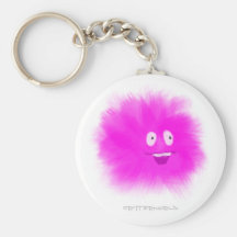 Pink Critter 1 Key Chains