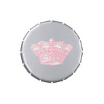 Pink Crown Jelly Belly Candy Tins at Zazzle