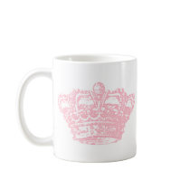 Pink Crown Coffee Mug