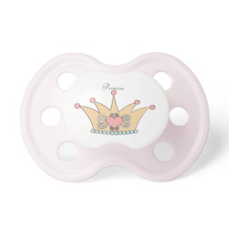 Pink Crown Pacifier