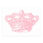 Pink Crown Postcard