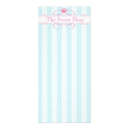 Pink Crown Sweet Shop Rack Cards