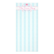 Pink Crown Sweet Shop Rack Cards
