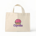 Pink Cupcake bags by cupcakewear Pink Cupcake bags