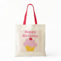 Pink Cupcake Birthday Bag