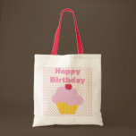 Pink Cupcake Birthday Bag
