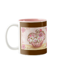 Pink Cupcake Birthday Coffee Mug