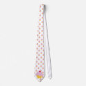 Pink Cupcake Birthday Tie tie