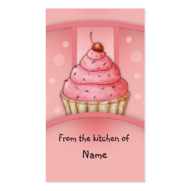 Pink Cupcake profilecard