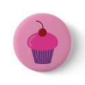 Pink Cupcake buttons