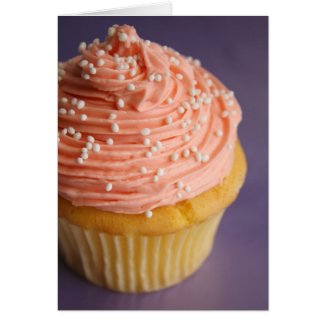 Pink Cupcake card
