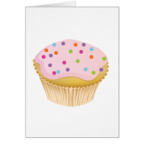 Pink Cupcake Cards