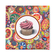 Pink Cupcake - Fulgent Life magnets
