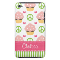 Pink Cupcake iPod Touch Case Cover at Zazzle