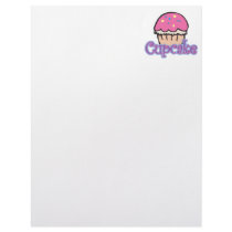 Pink Cupcake Letterhead