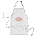 Pink Cupcake Logo aprons