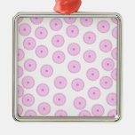 Pink Cupcake Pattern. Christmas Ornament