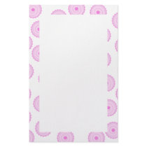 Pink Cupcake Pattern. Stationery Paper