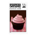 Pink Cupcake Postage postage