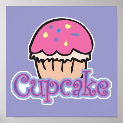 Pink Cupcake posters