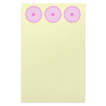 Pink Cupcake. Personalized Stationery