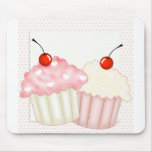 Pink Cupcakes Mouse Pad