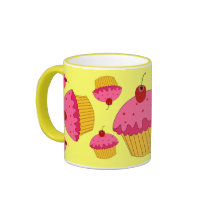 Pink Cupcakes mugs