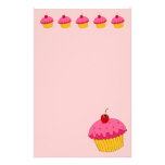 Pink Cupcakes Stationery