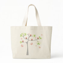 Pink Cupcakes Tree Sweet Custom Gift Tote / Bag