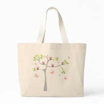 Pink Cupcakes Tree Sweet Custom Gift Tote / Bag