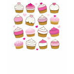 pink cupcakes t-shirts