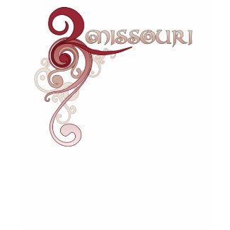 Pink Curly Swirl Missouri Jersey