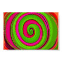 Pink Curlycue posters