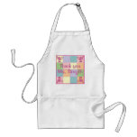 Pink Customizable Patchwork Apron