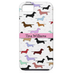 Pink Dachshund iPhone 5 Case