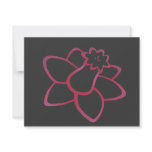 Pink Daffodil Personalized Invitation