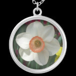 Pink Daffodil Necklace