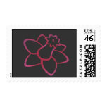 Pink Daffodil postage