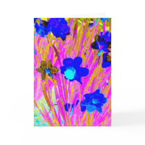 'Pink Daffodils' Blank Greeting Card