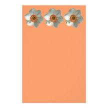 Pink Daffodils Stationery