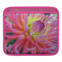 Pink Dahlia iPad Sleeve