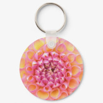 Pink Dahlia keychains