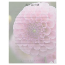 Pink Dahlia Letterhead