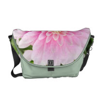 Pink Dahlia rickshaw messenger bags